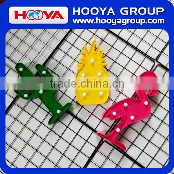 plastic LED marquee light with angel shape