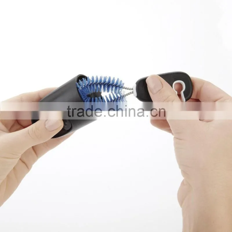 2016 wholesale Straw, Lid, and Long Brush set cleaning brush set