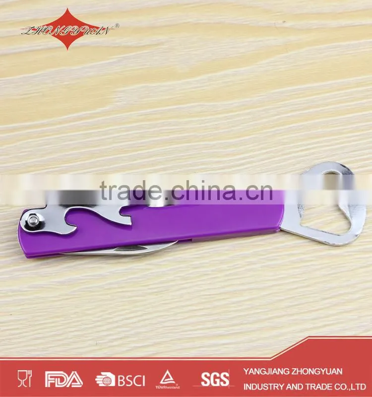 Custom Promotion metal Wine Bottle Opener