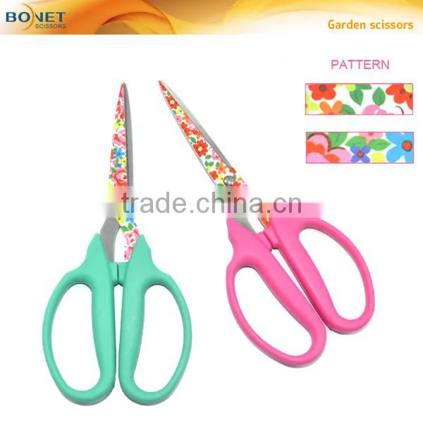 SGA0014/5/6 3 different kinds garden flowers scissors