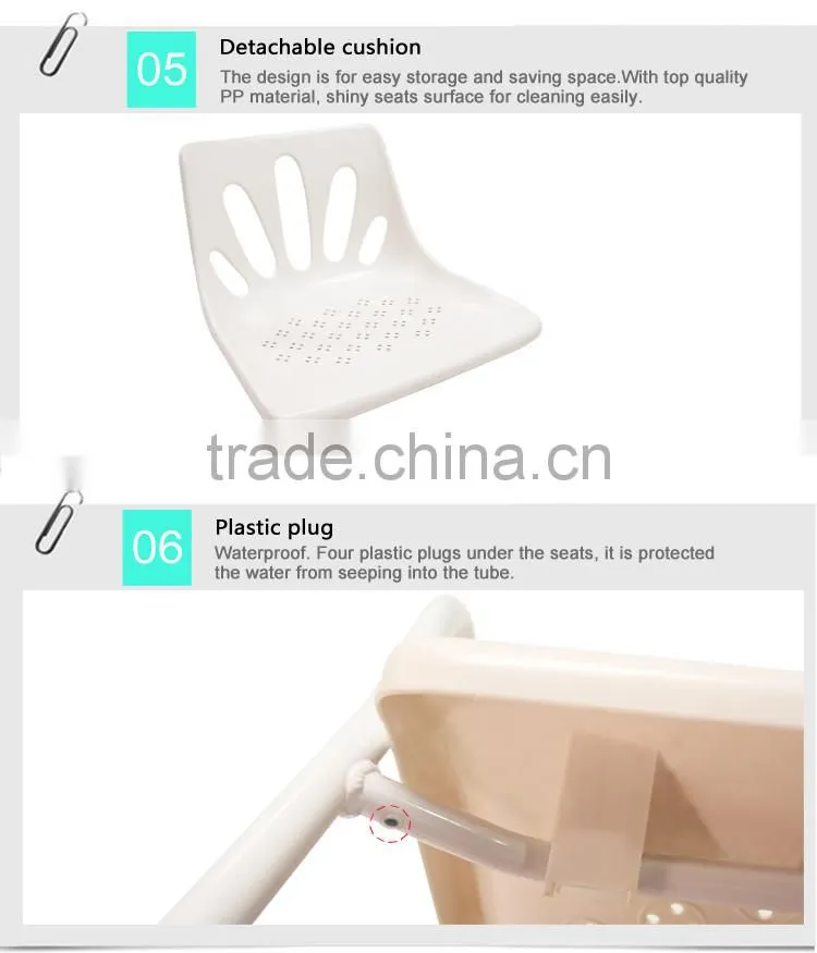 NEW PRODUCT Medical Devices-Best Selling Products Aluminum Handicap Bathing Shower Chair for bathroom&toilet (TBB7923L)