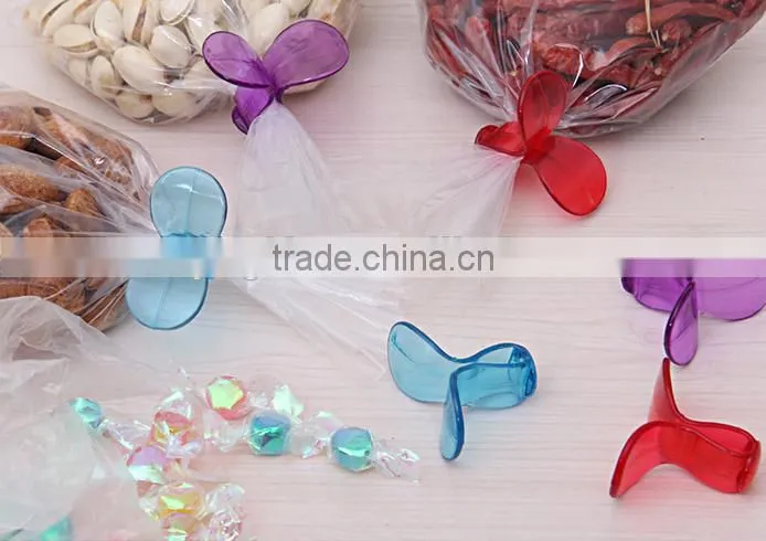 Cheap PP Food bag seal clips plastic bag seal clips