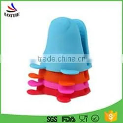 2pcs/set silicone oven glove Heat Resistant Silicone BBQ Gloves/silicone oven mitts