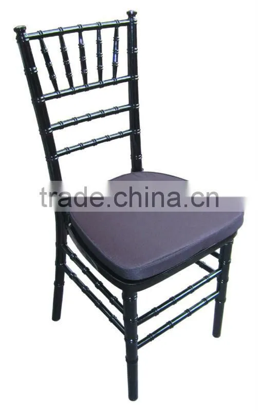 gold wedding chiavari chair with soft cushion for sale