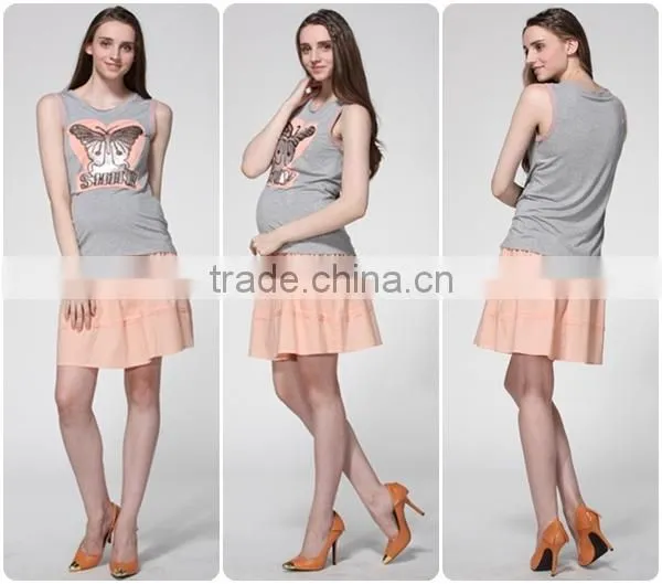 Factory supply Fashion design ladys chiffon blouses womens hot sex images waiste for pregnant women