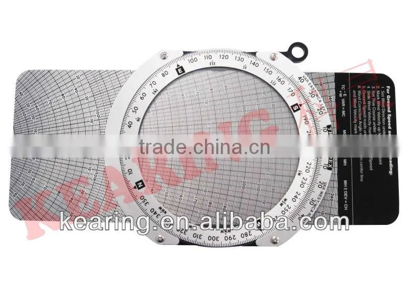 Kearing brand,#KNMP-1 distance conversion Flight Computer,metal Flight Computer for plotters