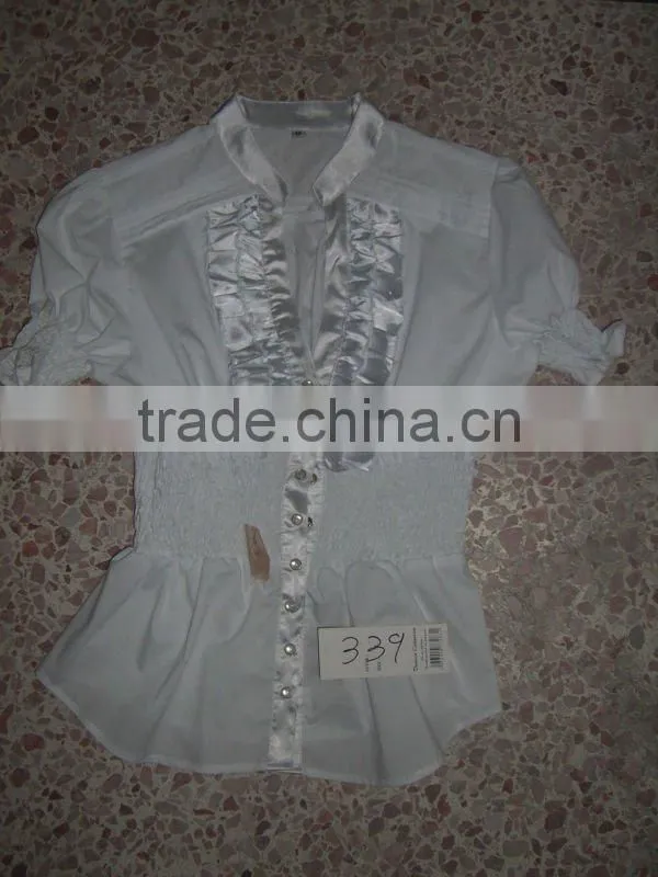Ladies top fashion design lady blouse new models blouses fashion