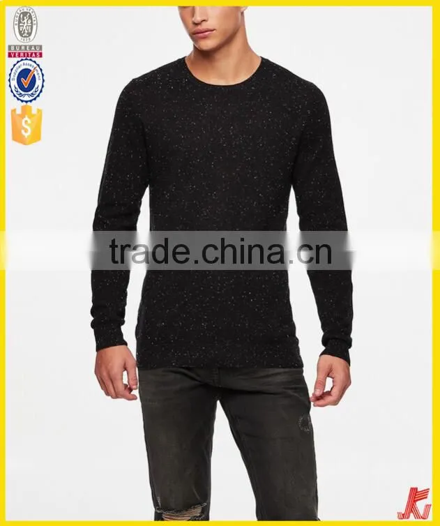 hot sale mens plain long sleeve sweater OEM/ODM
