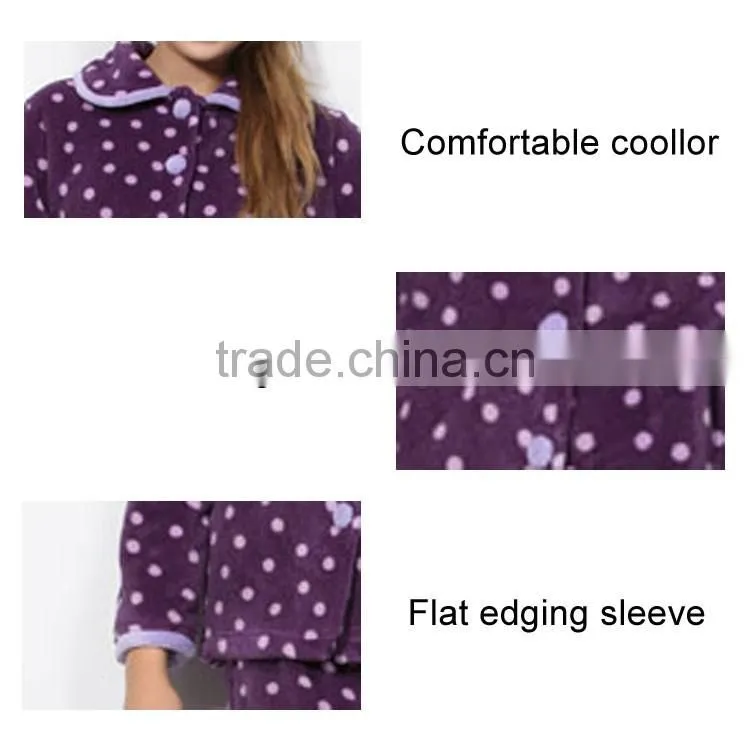 High Quality New Style OEM Design Fleece Housewear