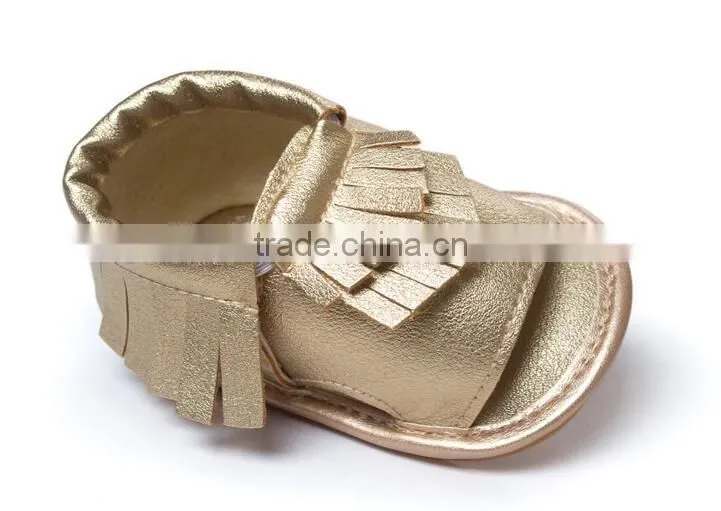 2017 baby sandals, fringed baby sandals