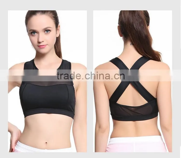 Girls Yoga Wear Drop-Shipping Sports Running Bra Wholesale