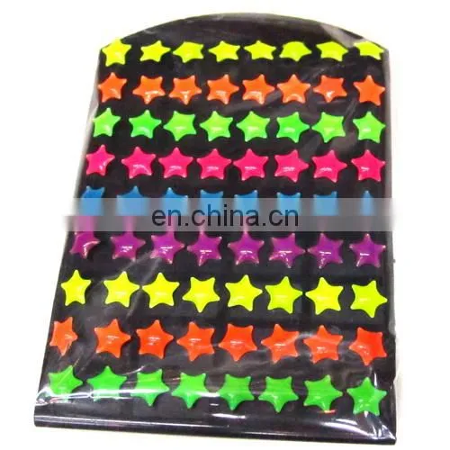 Stand Packing Mini Star Heart Girls Stud Earring