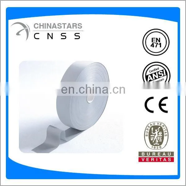 EN20471 high gloss reflective tape for clothing