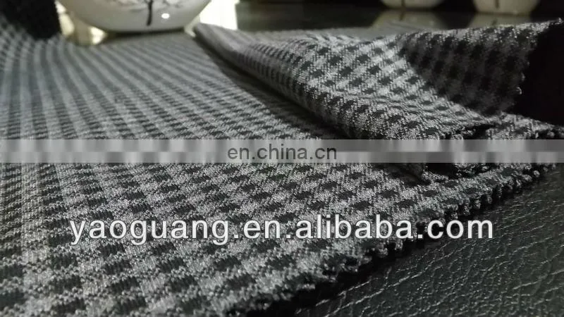 Jacquard Knit tr spandex fabric