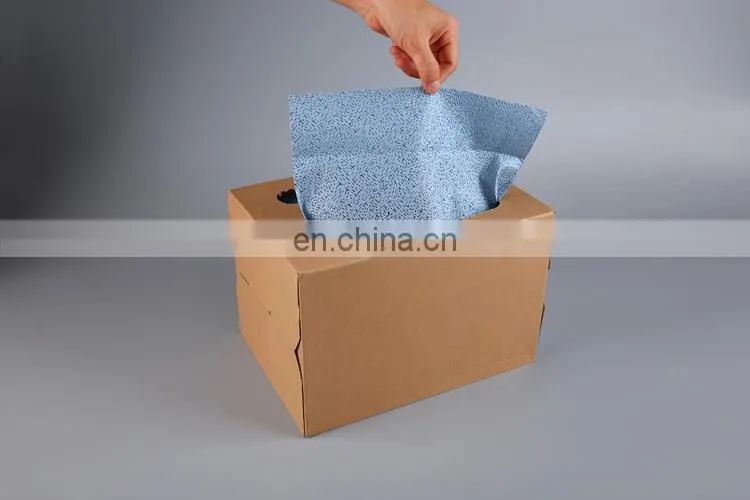 100% reagent-grade cotton Strong and absorbent panel wipes Industrial wipers