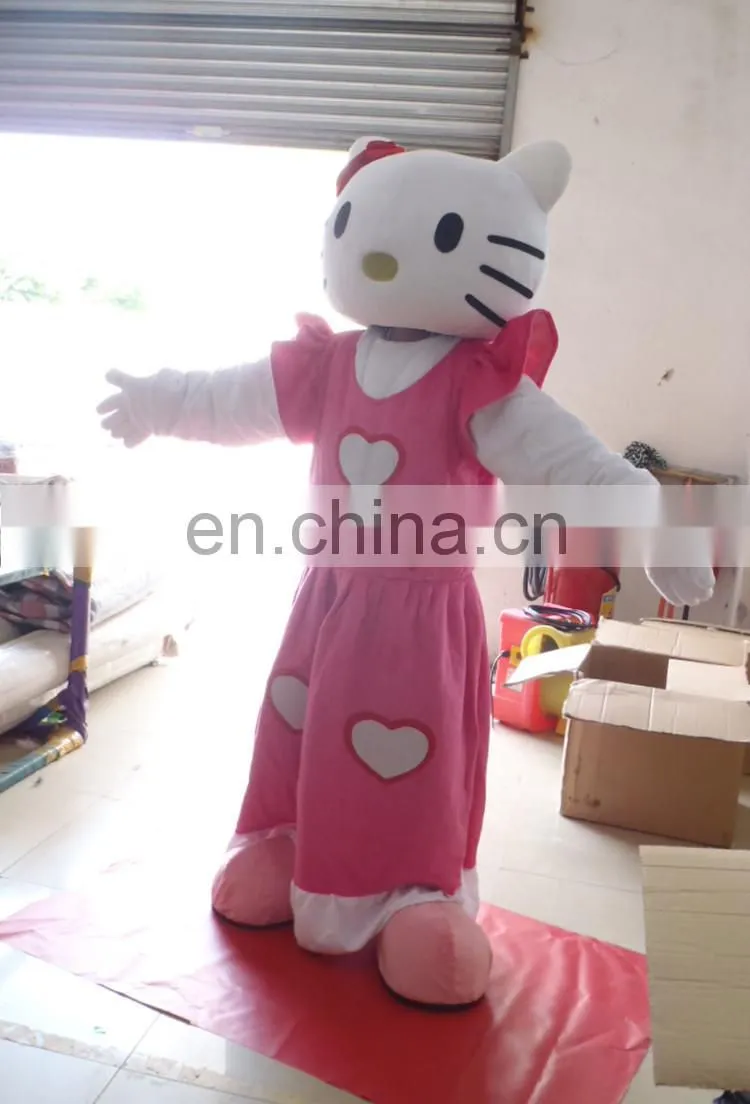 Sunway Adults Mascot Costumes, Hello Kitty Custom Design Mascot, Hot Sell Cartoon Fur Costumes