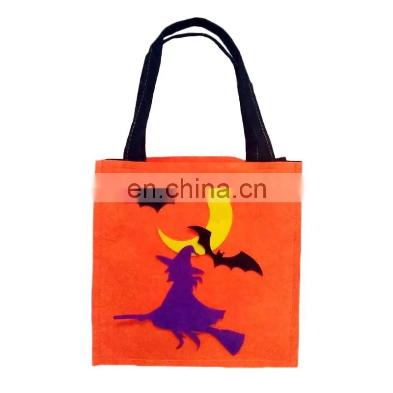 Halloween decorartion treat or trick and pumkin candy bags