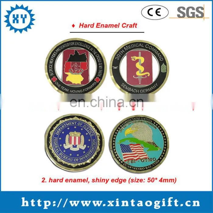 souvenir items marine corps 3d bronze metal coin