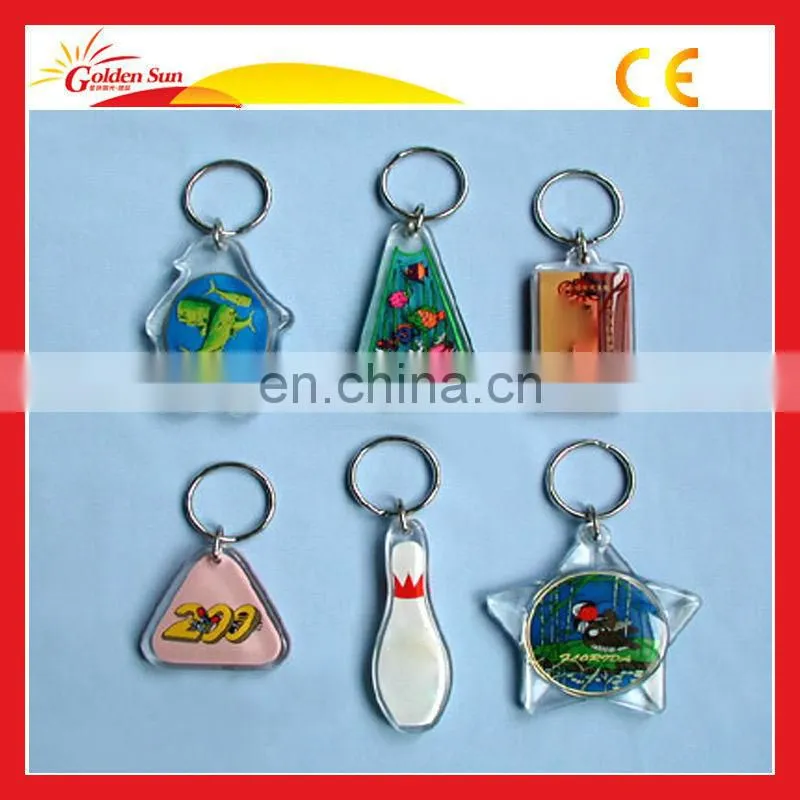 Promotion high quality Advertising Acrylic Keychain