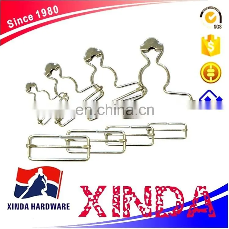 Suspender Clips Buckle, Metal Suspender Adjuster Buckle