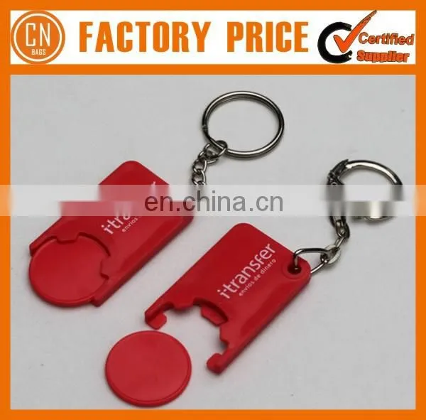 Promotion Custom Plastic Trolley Coin