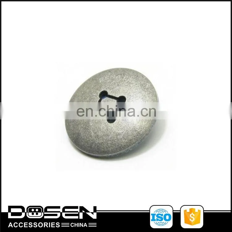 Roll Plating Surface Metal 4 Holes Buttons Four Hole Button for Shirt Jacket Clothes Leather Apparel Blazers Bag made in china