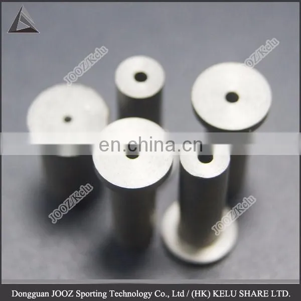 OEM MIM Metal injection Molding tungsten tip Plug Weights with through hole