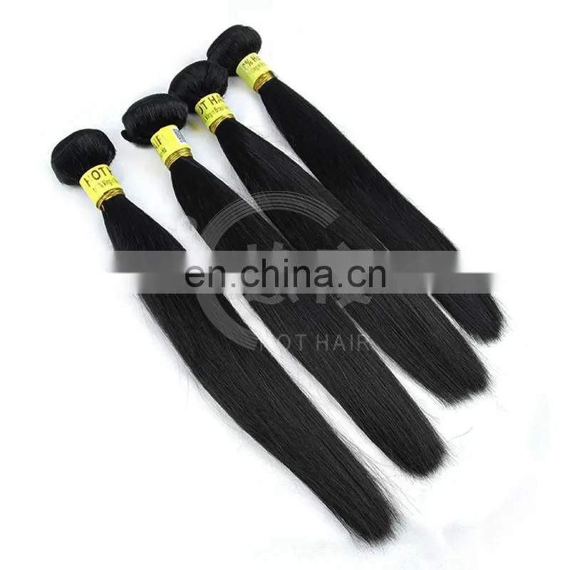 Wholesale 5A 100% virgin brazilain straight remy hair extensions