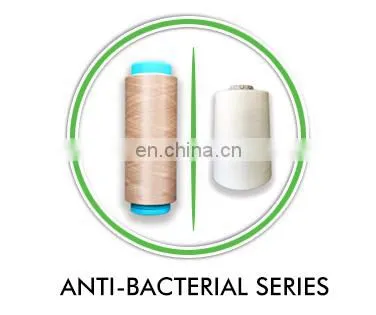 Nano silver yarn 30% nano silver nylon fiber 20% tencel 50% modal cheap exquisite 2018 new antibacterial weaving yarn