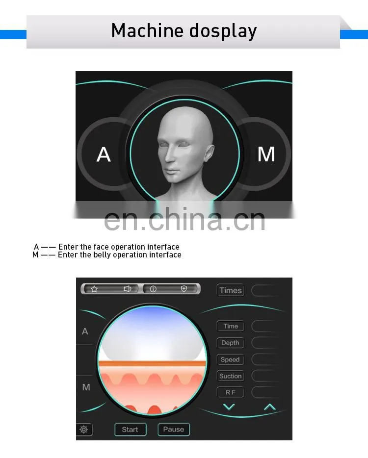2019 New Fractional RF microneedle System Skin Tightening Machine Anti-wrinkle Stretch Mark Removal Facial Rejuvenation