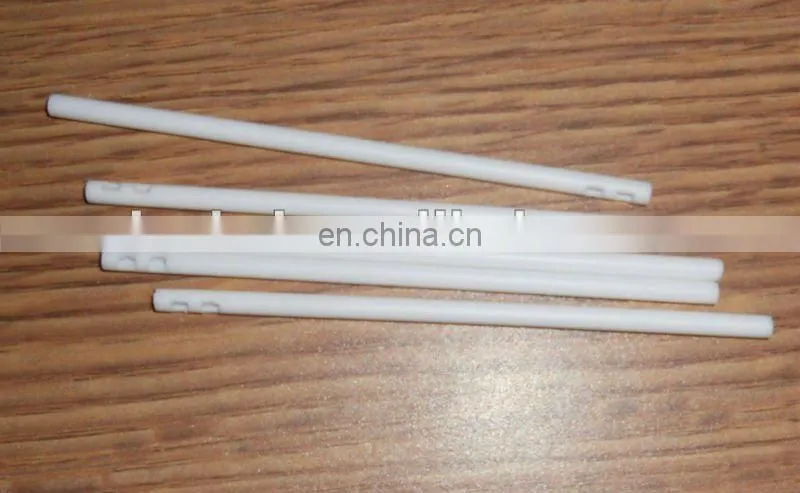 plastic lollipop stick making machine with two notch