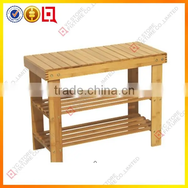 Wooden plate support display
