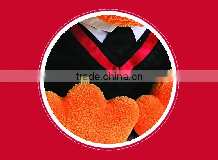B.Duck customized plush gifts graduation stuffed plush toys