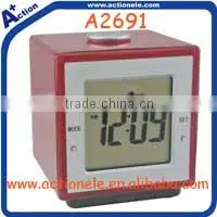 Digital LED Light Clock with Sound Controlled