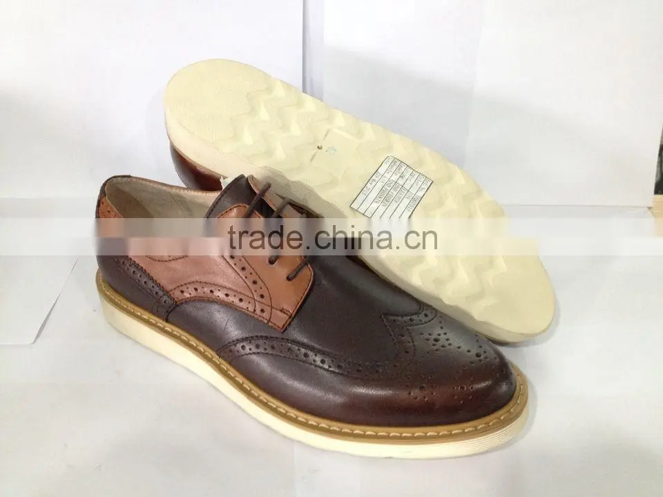 2016 new classy leather pu best men business casual dress shoes