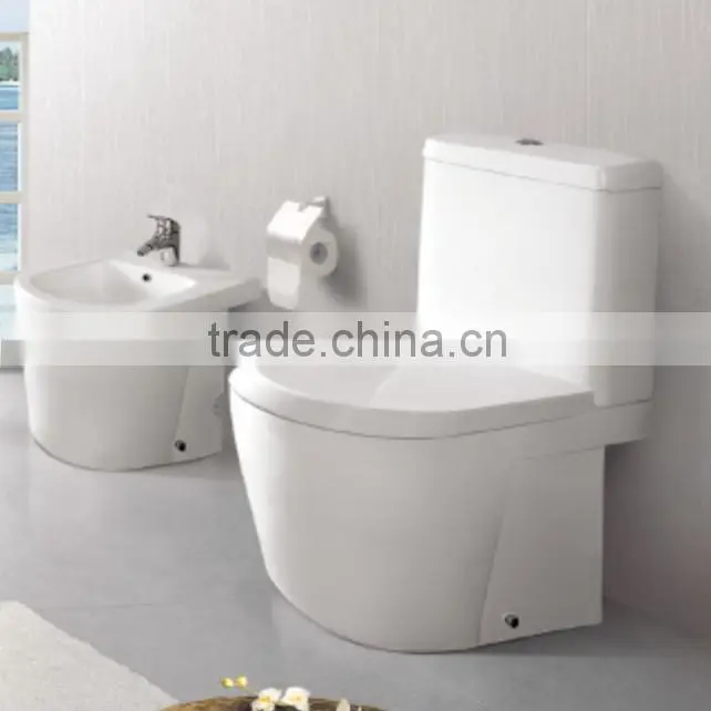 New Inodoro Sanitaryware Suite Two Piece Toilet /Bidet/Pedestal Basin