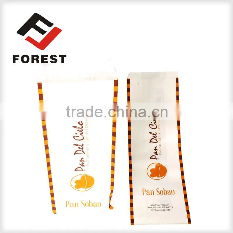 Brown paper food bags, printable paper bags China