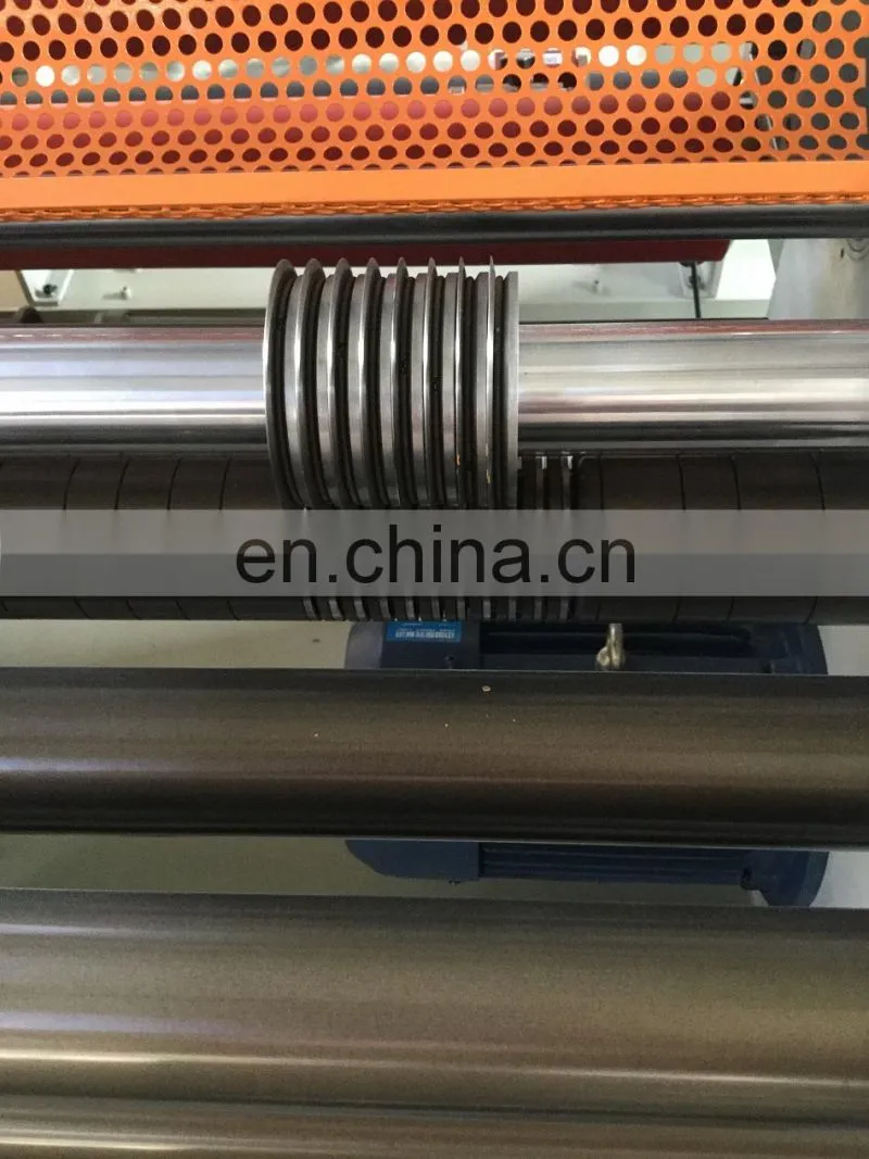 PP PVC PET PE Plastic Film Label Paper Foam Fabric roll Slitting Rewinding Machine