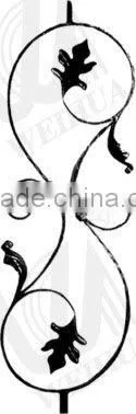 GYD-15Ba124 2015 Fancy Fashion hand-forged railing baluster