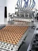 small scale ice cream cup and cone filling machine