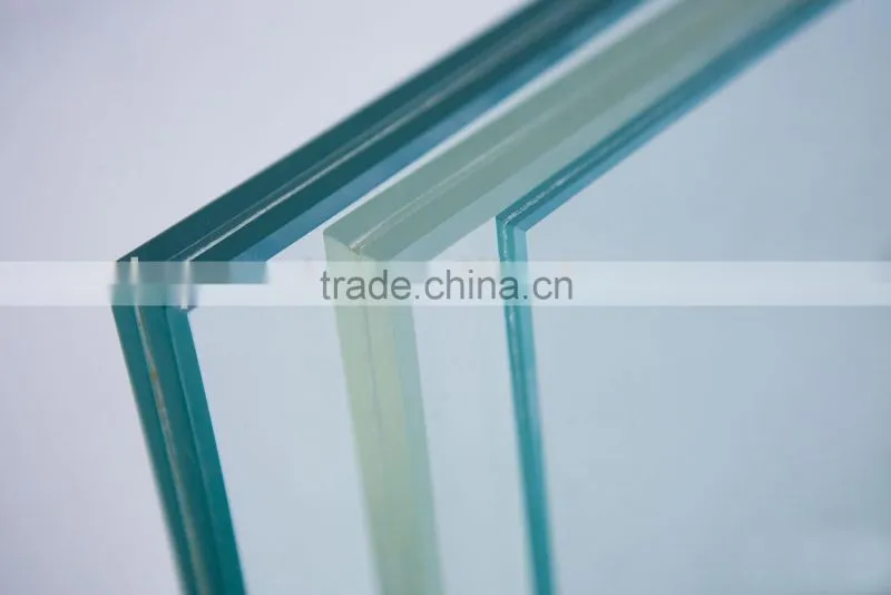 curved laminated glass panels for Sightseeing Elevator