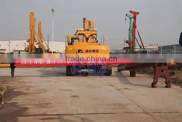 HF168A crawler type rotary piling rig