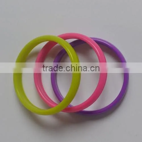Cute cheap kids bracelets, plastic bangles