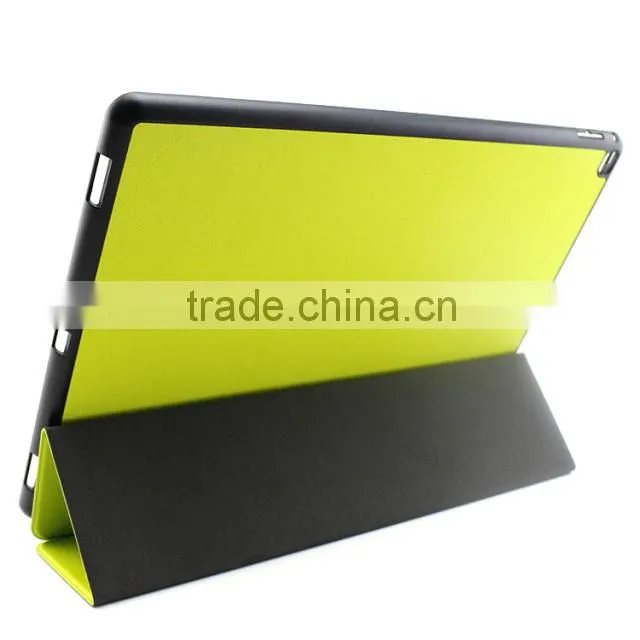 leather tablet case flip case for 12.9 inch tablet