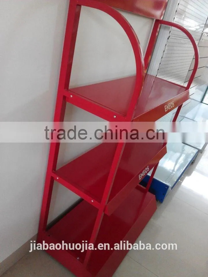 Promotion Activitive speakers advertising display shelf used in retail store