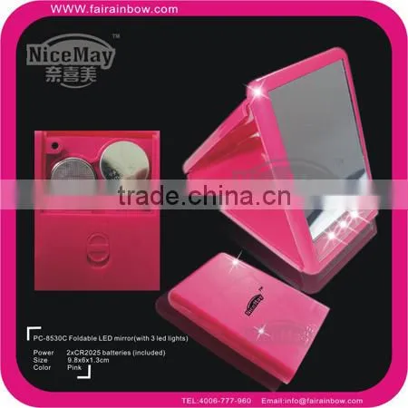 Cosmetic Folding Portable Compact Pocket Mirror
