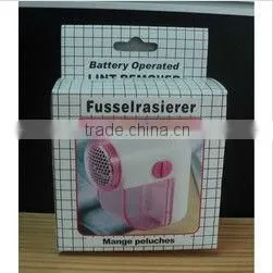 HW-8958 fabric Sweater Lint Remover with battery operated mini