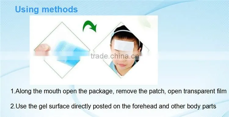 Factory Supply Baby and Adult Fever Reducing Cool Patch