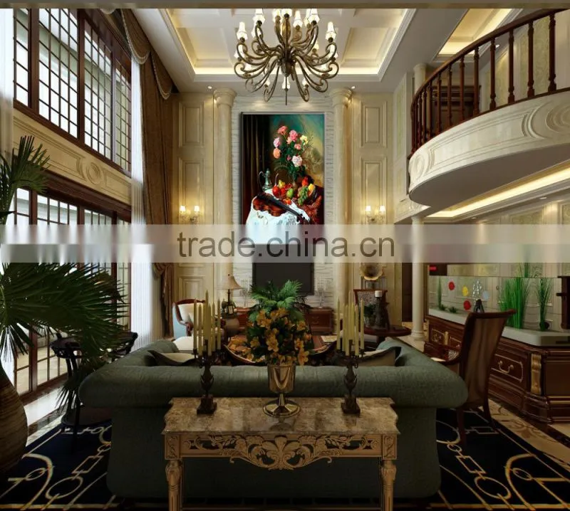 01-010 Large Size Canvas Printing Paint Flower Painting For Living Room OR Bedroom For Decoration