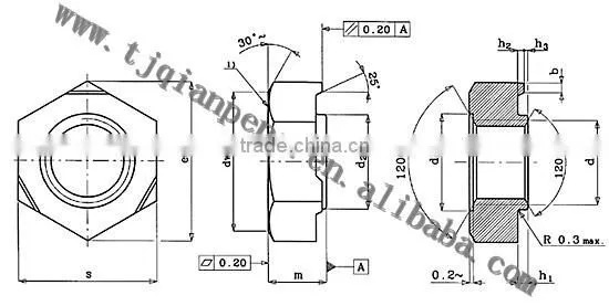 Hastelloy C4 m40 hex nut , m4 weld nuts stainless steel , m16 nut